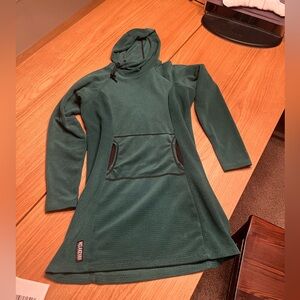 Melanzana microgrid dress - ivy